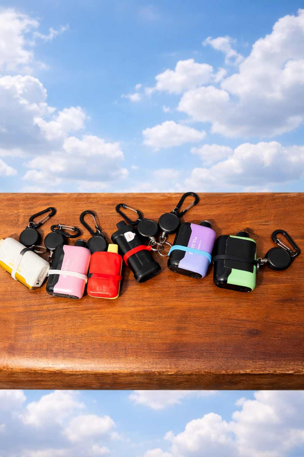 Retractable vape tether