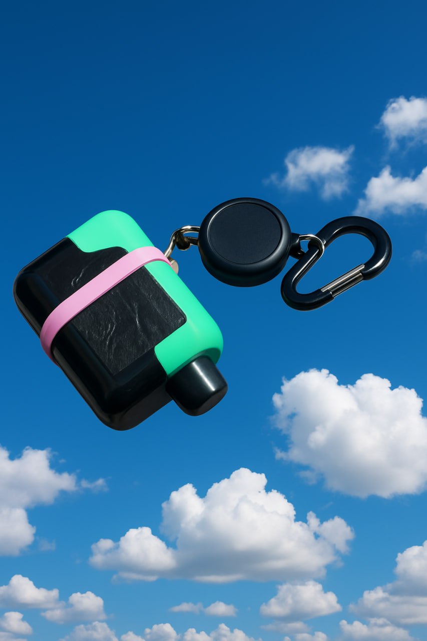 Retractable vape tether